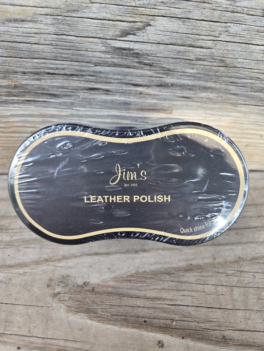 Brand new & sealed, Cobbler Concierge Jim's Leather conditioner polish sponge
